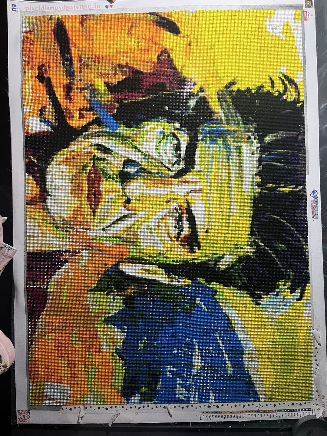 Customer photo review of Diamond Painting Personnalisé