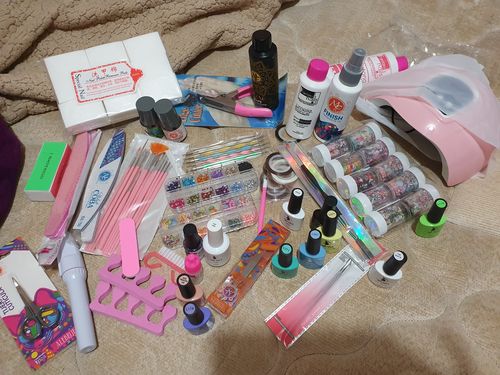 Customer photo review of Finish Limpiador de Gel 4 oz MC Nails