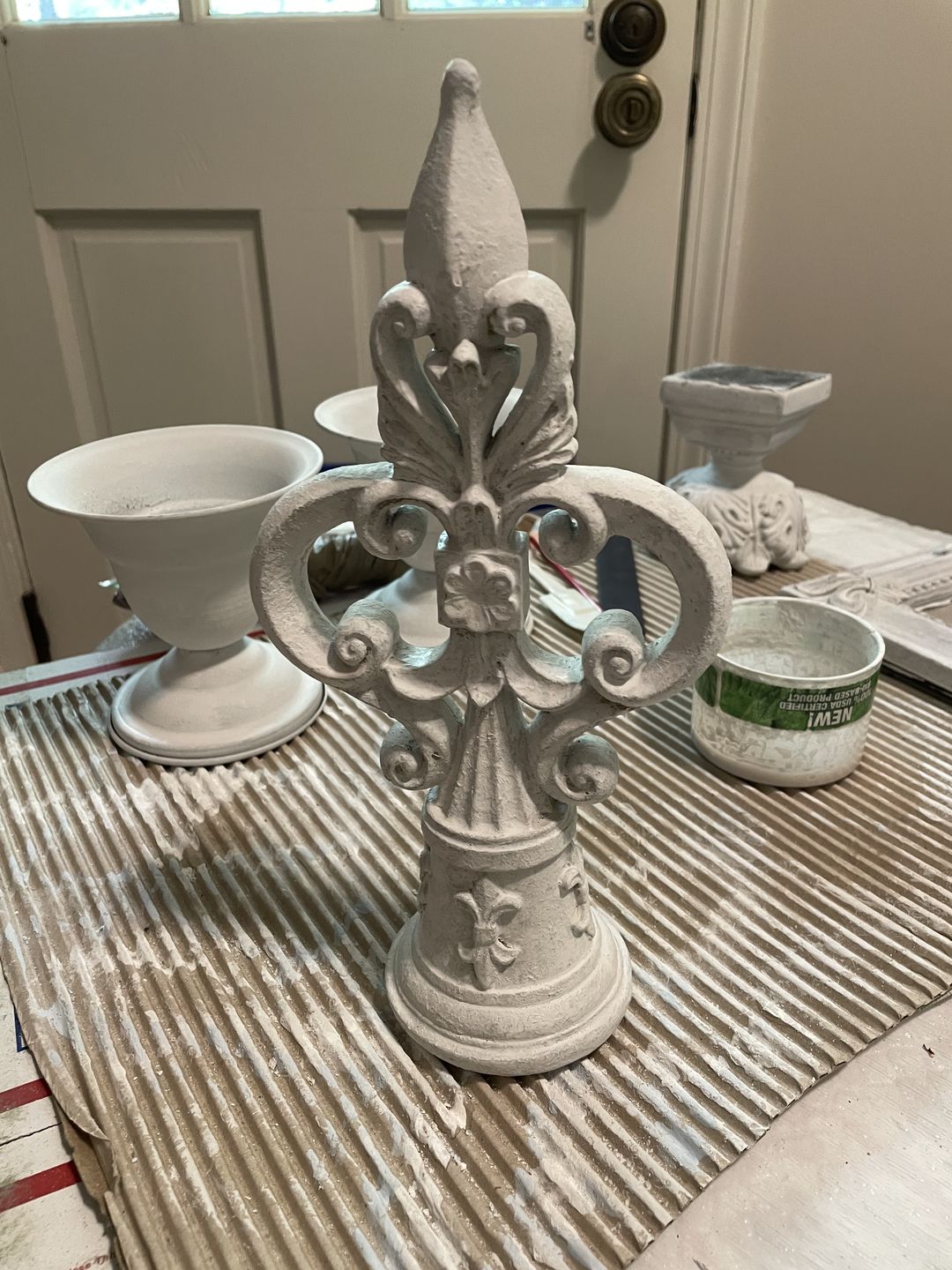 Customer photo review of Cracked Gesso