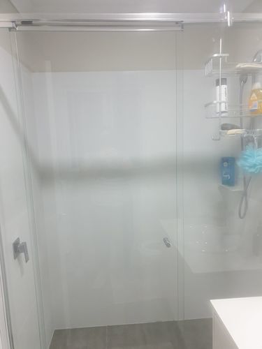 Customer photo review of GLASSGUARD™ Glass Restoration Stain Remover