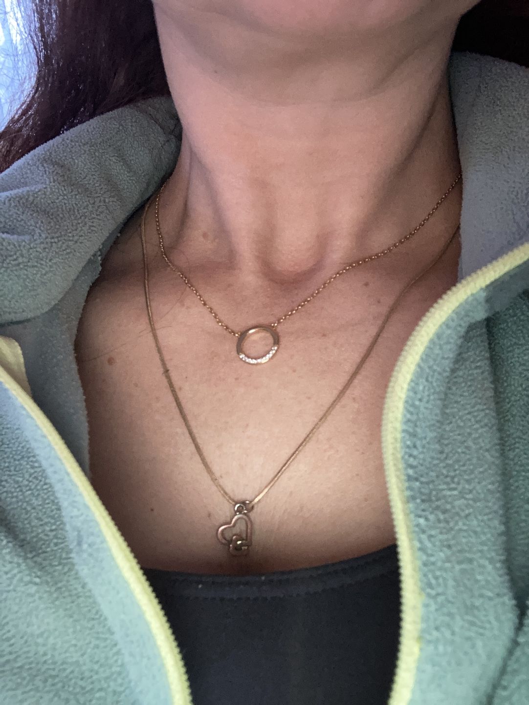 Customer photo review of COLLAR LEA BAÑADO EN ORO