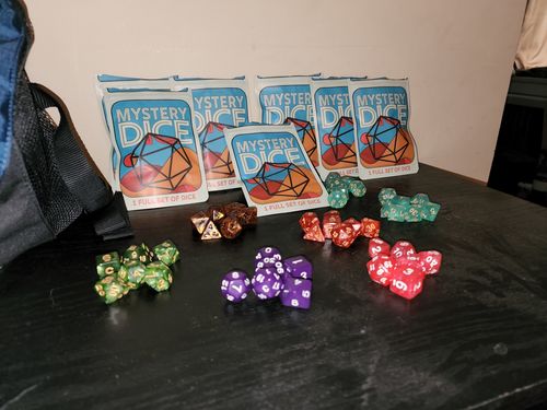 Customer photo review of Mystery Dice