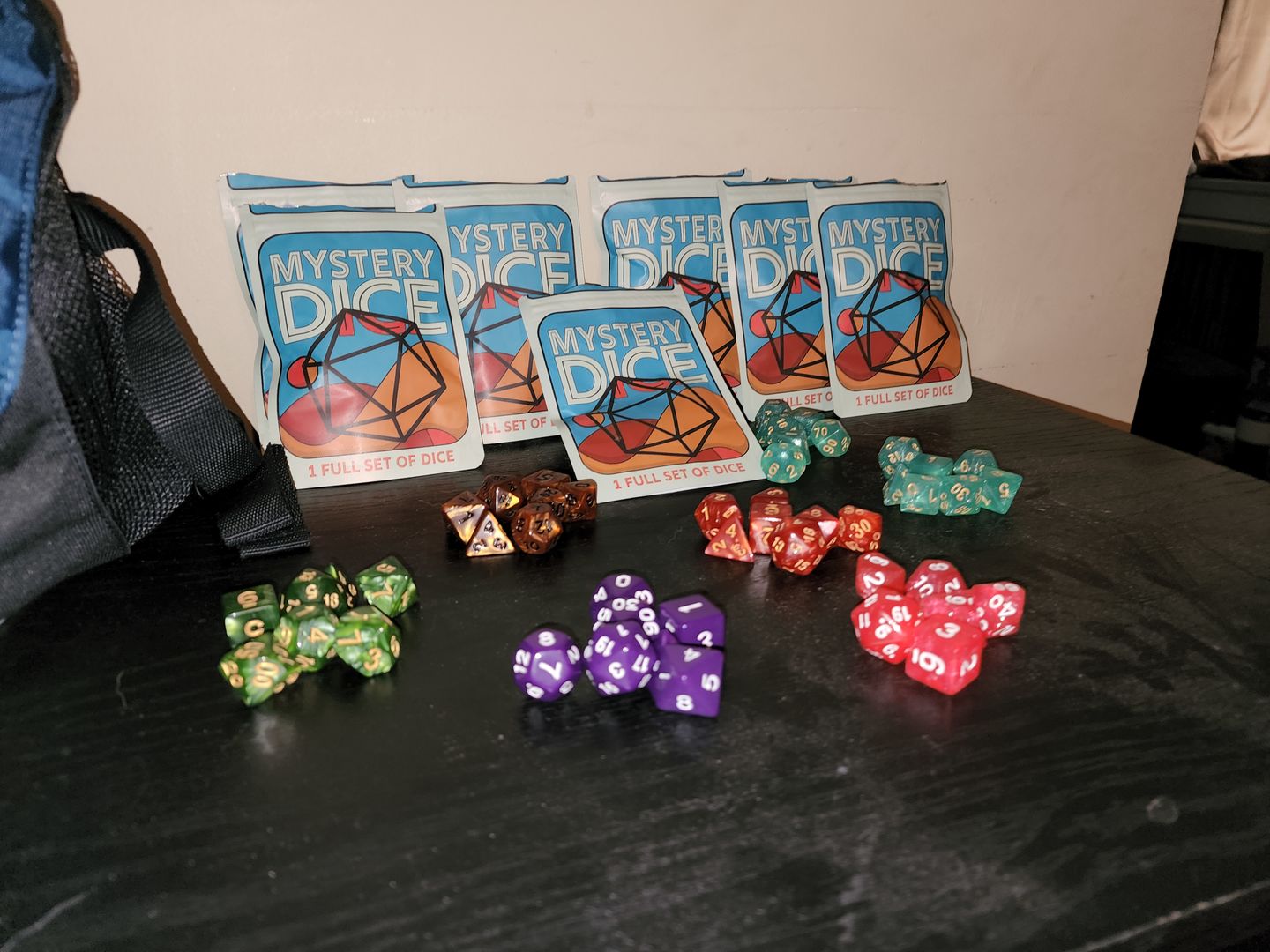 Customer photo review of Mystery Dice
