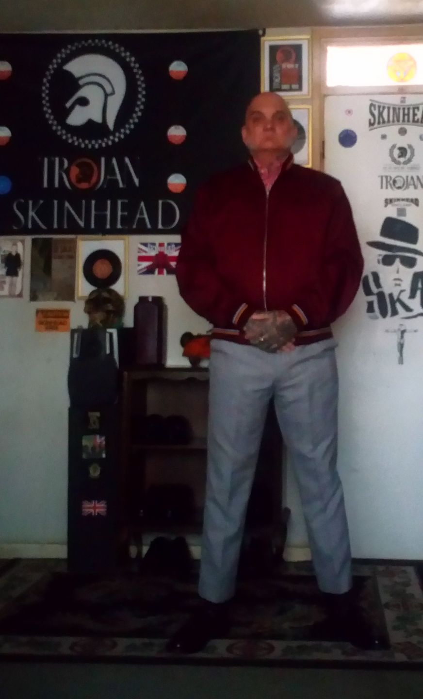 Customer photo review of Monkey Jacket - Made in England - Burgundy