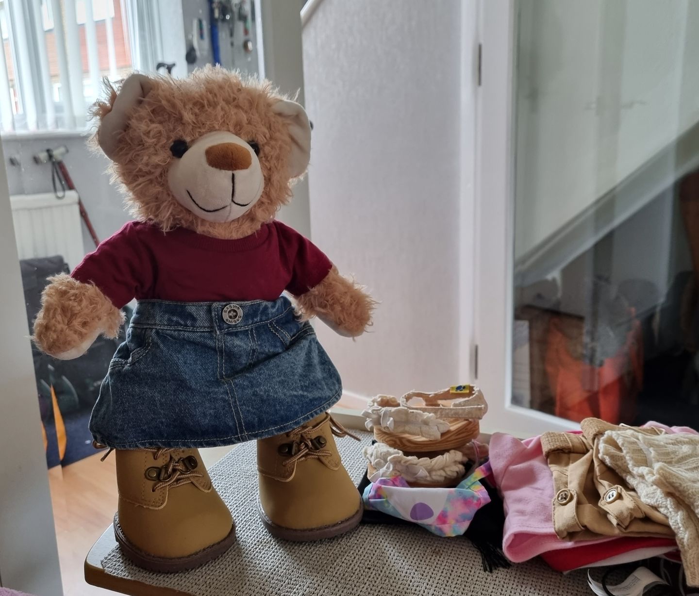 Customer photo review of Peggy The Girl Teddy Bear