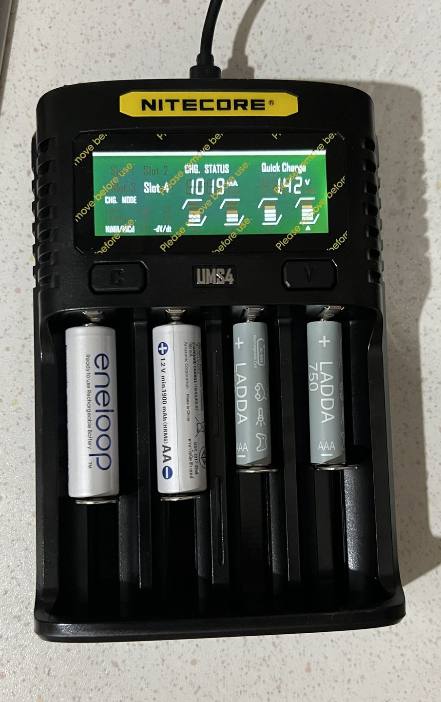 Customer photo review of UMS4 Charger - 3A