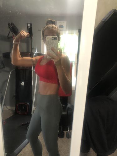 Customer photo review of SPECIAL OFFER: BUY ESSENTIAL LEGGING, GET FREE SPORTS BRA! (Use Code: FREEBRA)