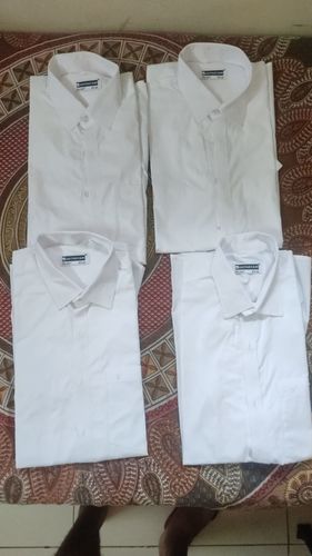 Customer photo review of Double Delight White Shirts - 2 Pcs Combo Pack