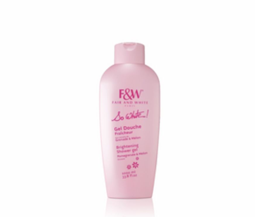 Customer photo review of Fair and White So White! Refreshing Shower Gel With Pomegranate And Melon Extracts (Jumbo-1000ml / 33.81 fl oz)