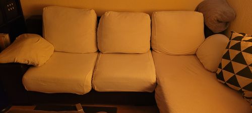 Customer photo review of Funda para asiento de Sofá Antimancha
