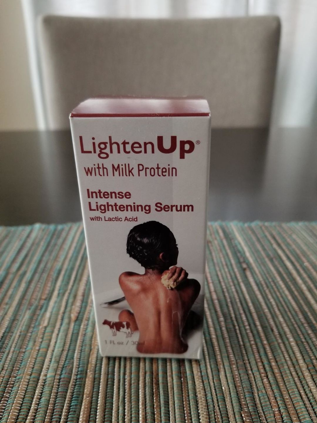 Customer photo review of Omic Lightenup Lactic Acid Active Intense Brightening Serum - 30ml