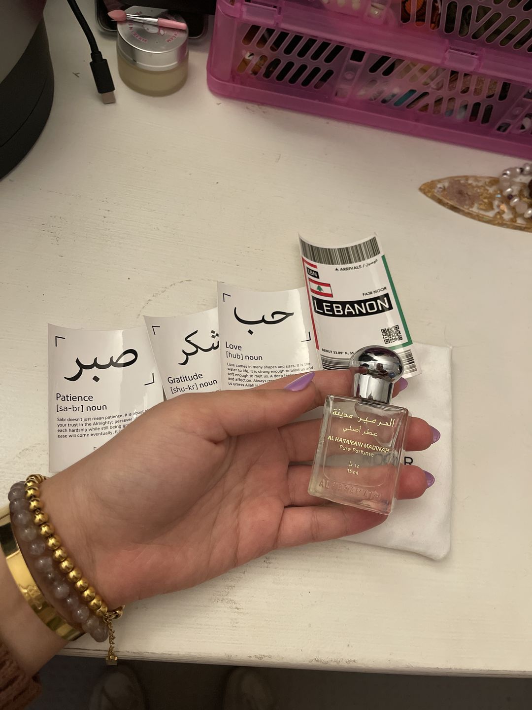 Customer photo review of Unisex Roll On Madinah Perfume