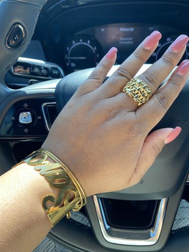 Customer photo review of Namesake Cuff
