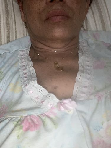 Customer photo review of SPECIAL ENVELOPE MESSAGE NECKLACE