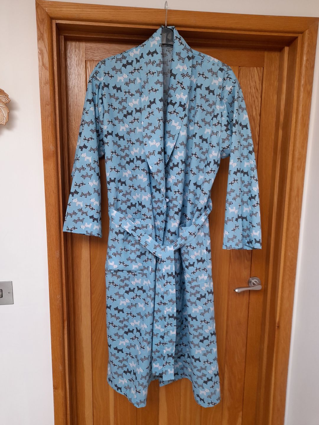 Customer photo review of Scotty Dog Polycotton Fabric