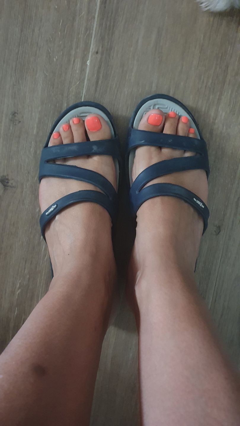 Customer photo review of Chanclas con cuña de Beppi