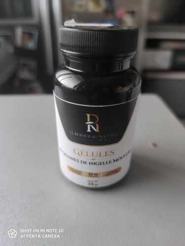 Customer photo review of GÉLULES DE GRAINE DE NIGELLE MOULUE (60 GÉLULES) - Indispensable pour booster votre système immunitaire