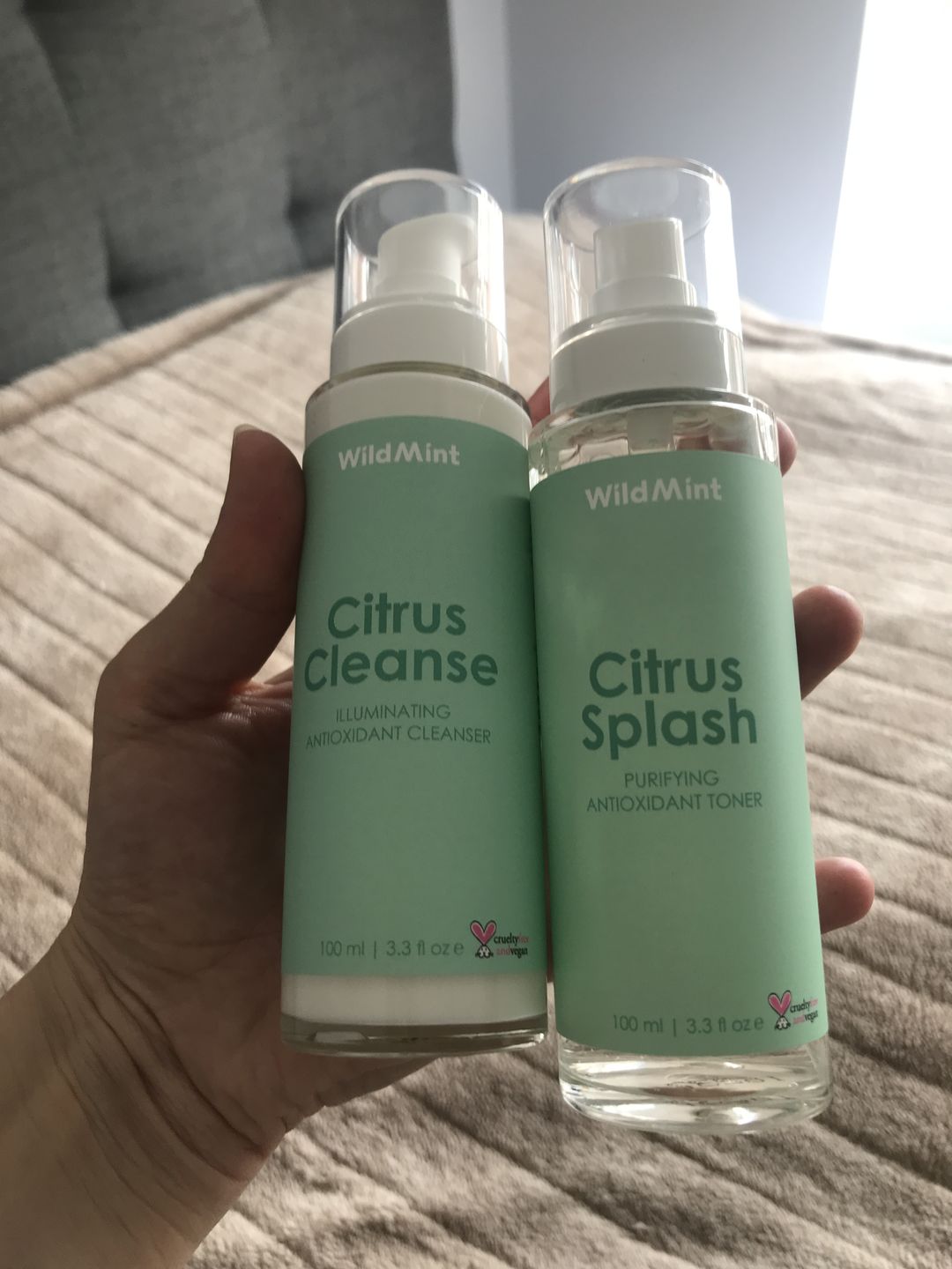 Customer photo review of Brighten Up! Vitamin C Duo