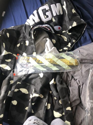 Customer photo review of OFF WHIT BELT S1