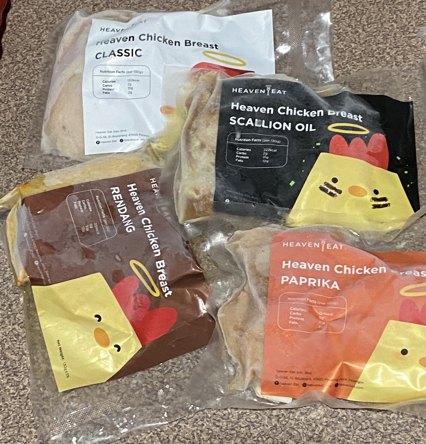 Customer photo review of Heaven Eat Signature Chicken Breast