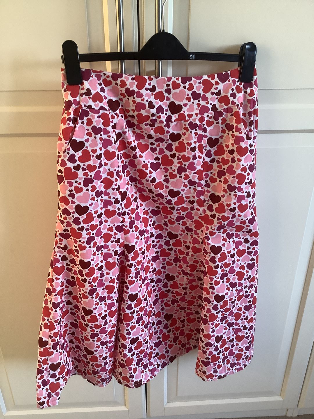Customer photo review of All Over Hearts Polycotton Fabric