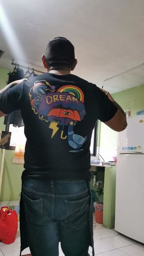 Customer photo review of Playera Dream Negro