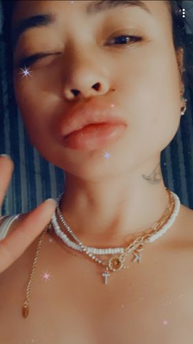 Customer photo review of Hi-Life Miyuki Beads Kette 14K Vergoldet