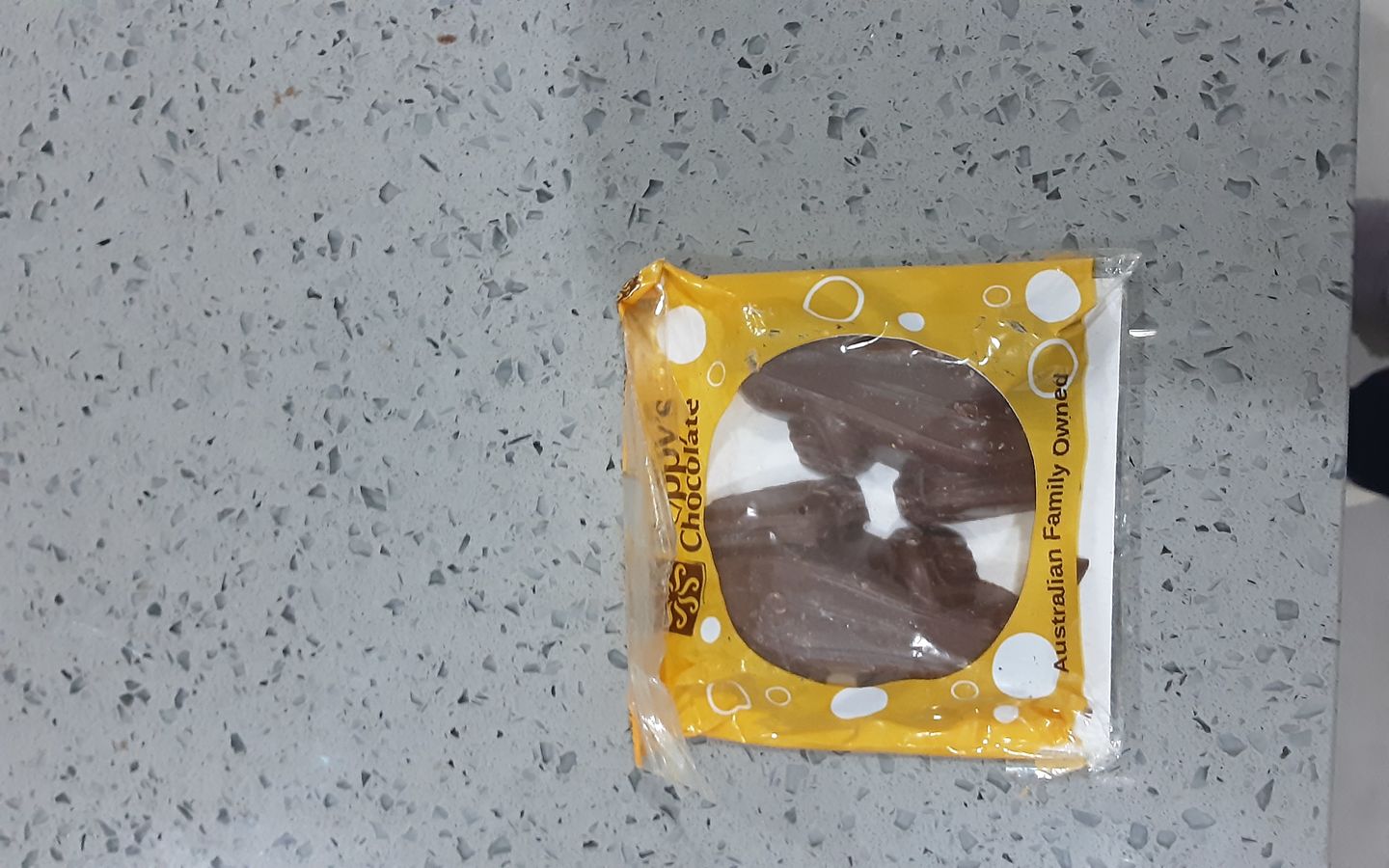 Customer photo review of Frogs Caramel filled 2 pack