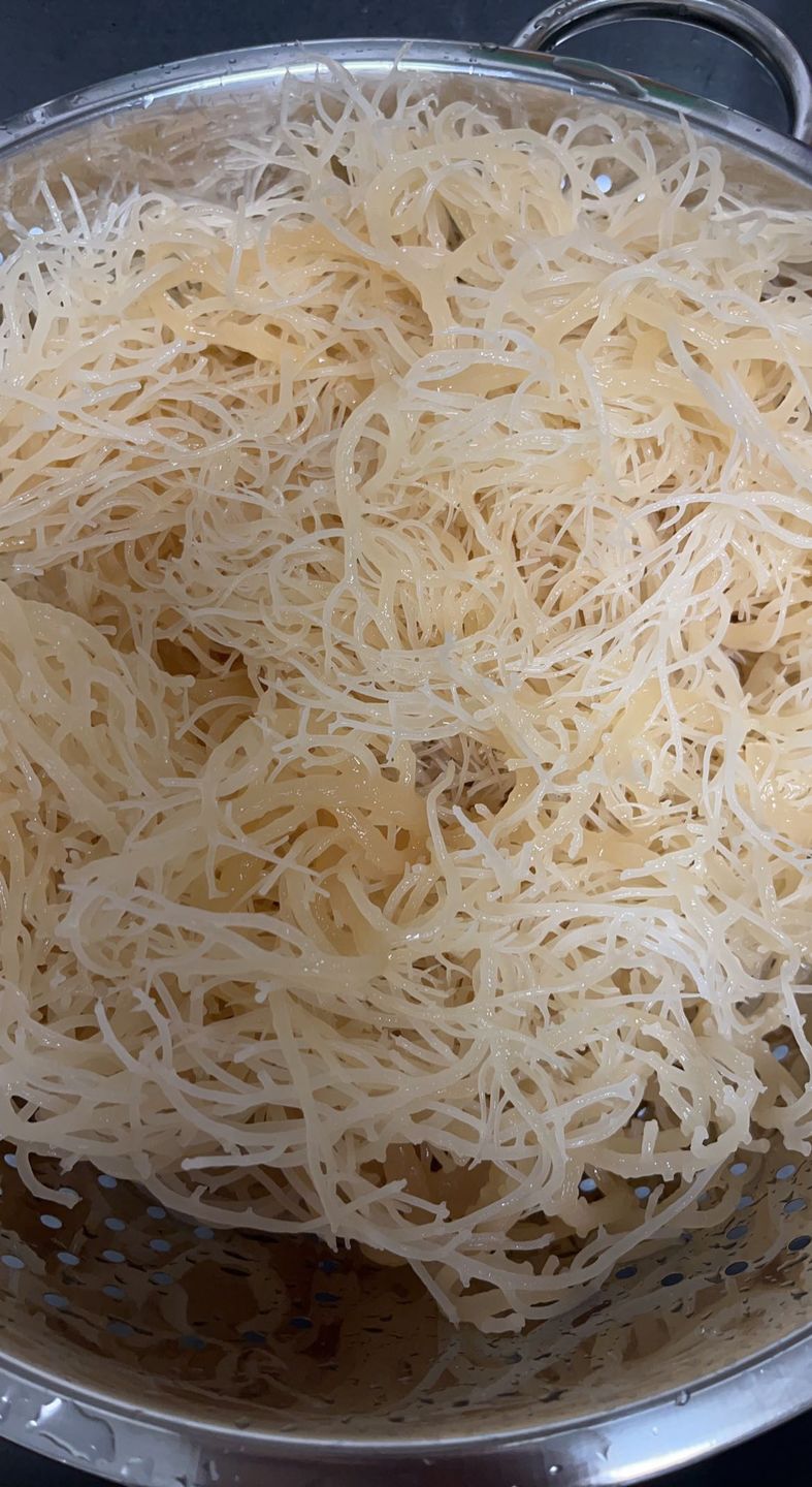 Customer photo review of Premium Gold Wildcrafted Raw Sun Dried Sea Moss