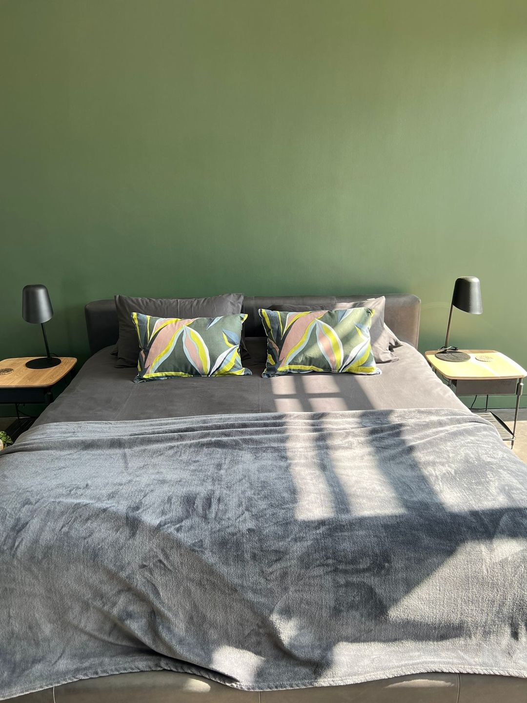 Customer photo review of Deep Charcoal Duvet Cover Set