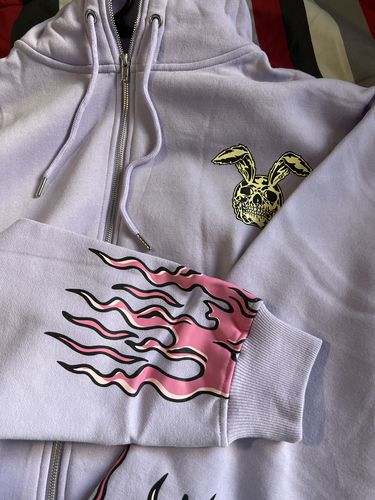 Customer photo review of Pray For Me Hoodie Full Zip-Up