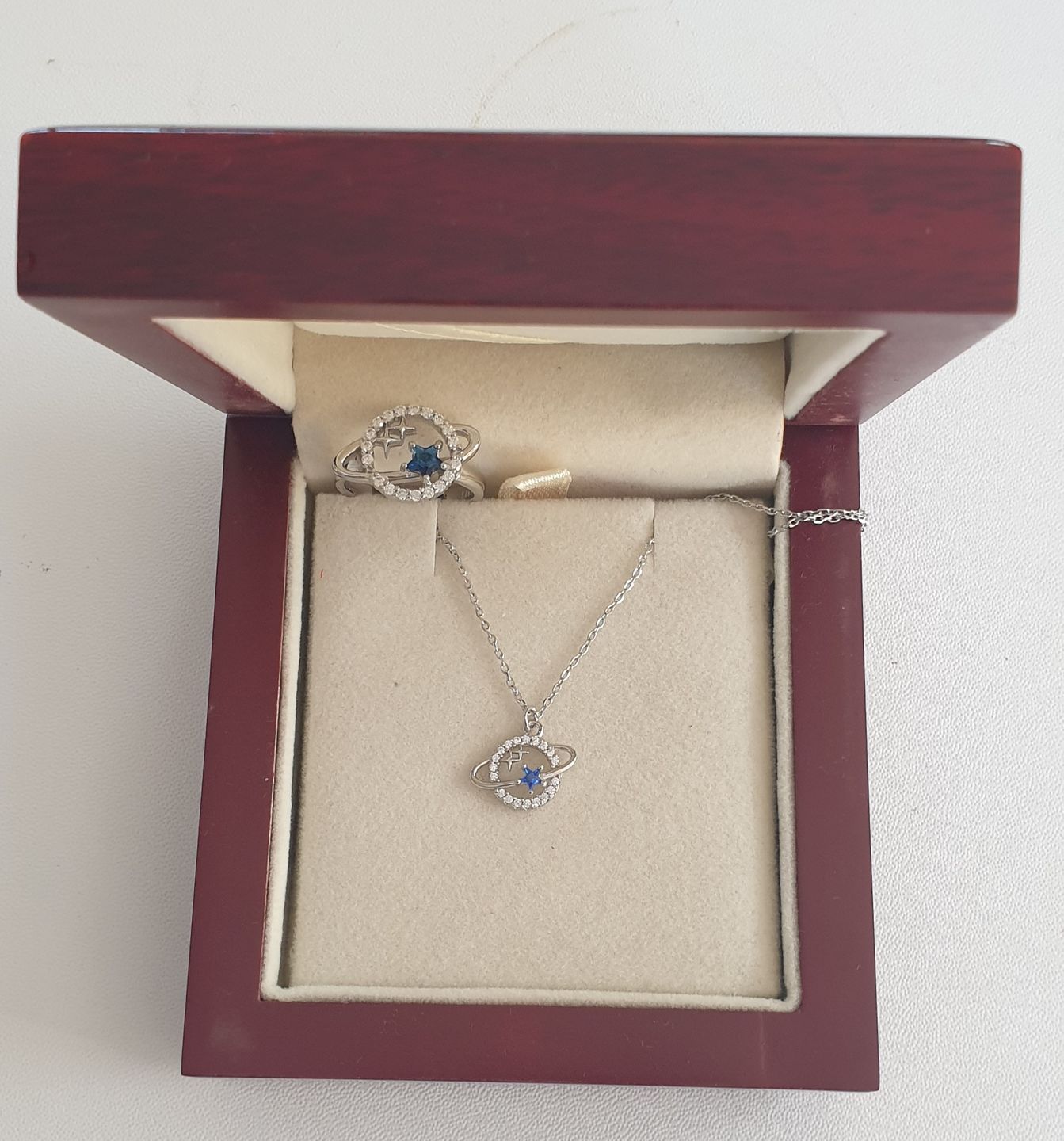 Customer photo review of Daughter & Granddaughter | Special Star | S925 Silver Necklace