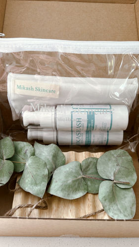 Customer photo review of Mini Mikash trial size skincare duo