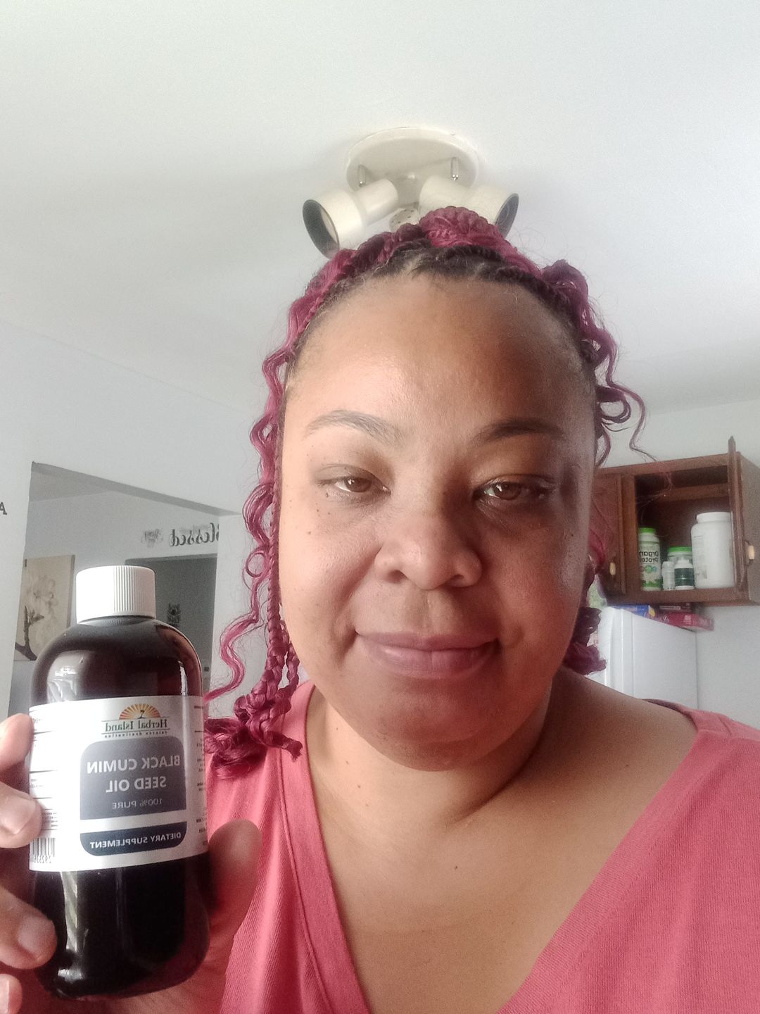 Customer photo review of (Sale) Black Seed Oil -(Nigella Sativa )