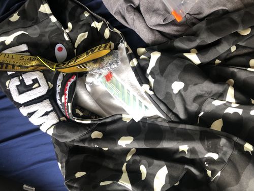 Customer photo review of BAPE Luminous Hoodie