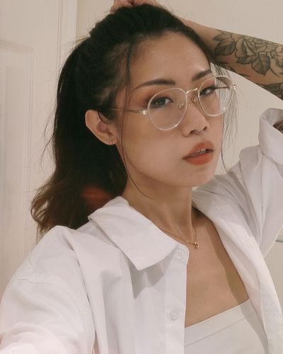 Customer photo review of Letter Necklaces 2.0