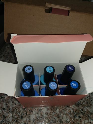 Customer photo review of Gel Gama L 6 pzas MUSSA