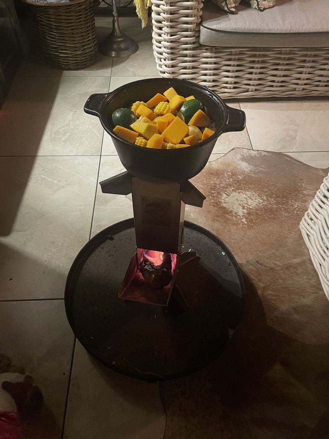 Customer photo review of BraaiPlank™ ROCKETSTOVE+