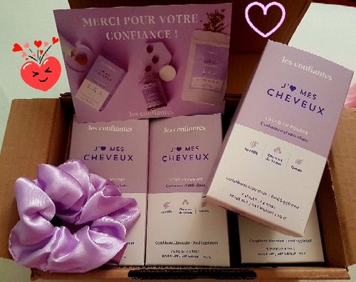 Customer photo review of Cacao en poudre pour cheveux 1 mois