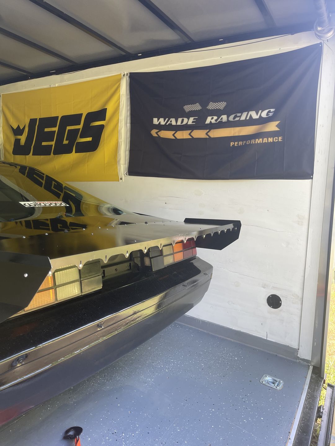 Customer photo review of 1982-92 Chevy Camaro Aluminum 15" Strutless Drag Wing 31-170