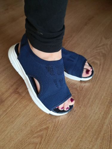 Customer photo review of Comfort Casual Sandals