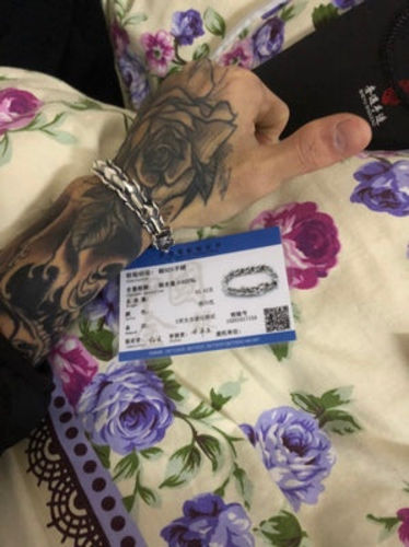 Customer photo review of FREE Today: Bring Good Fortune Dragon Strength Bracelet