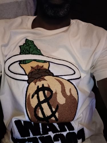 Customer photo review of RAW Pockets Chenille Crew Neck T-Shirts and Cotton Shorts Set