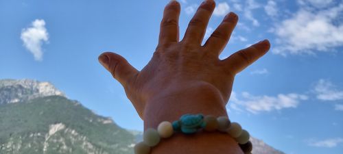 Customer photo review of "Turtle" tracking bracelet