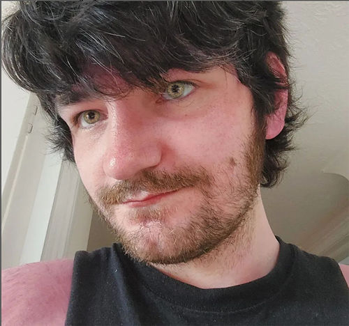 Customer photo review of DNA Taylor Brown Hazel-b Colored Contacts Lenses