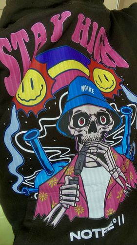 Customer photo review of Felpa Hoodie Notre Stay High