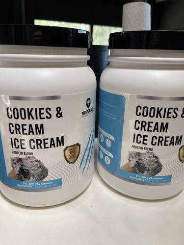 Customer photo review of Protein Blend