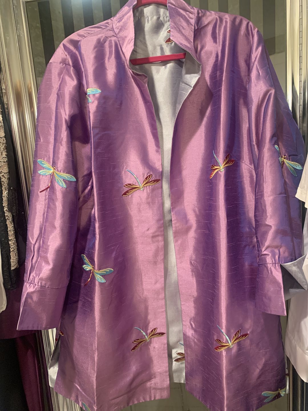 Customer photo review of HEIDI DAUS®"Heidi's Signature Damoiselle" Reversible Dragonfly Jacket