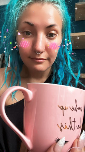 Customer photo review of rainbow dust