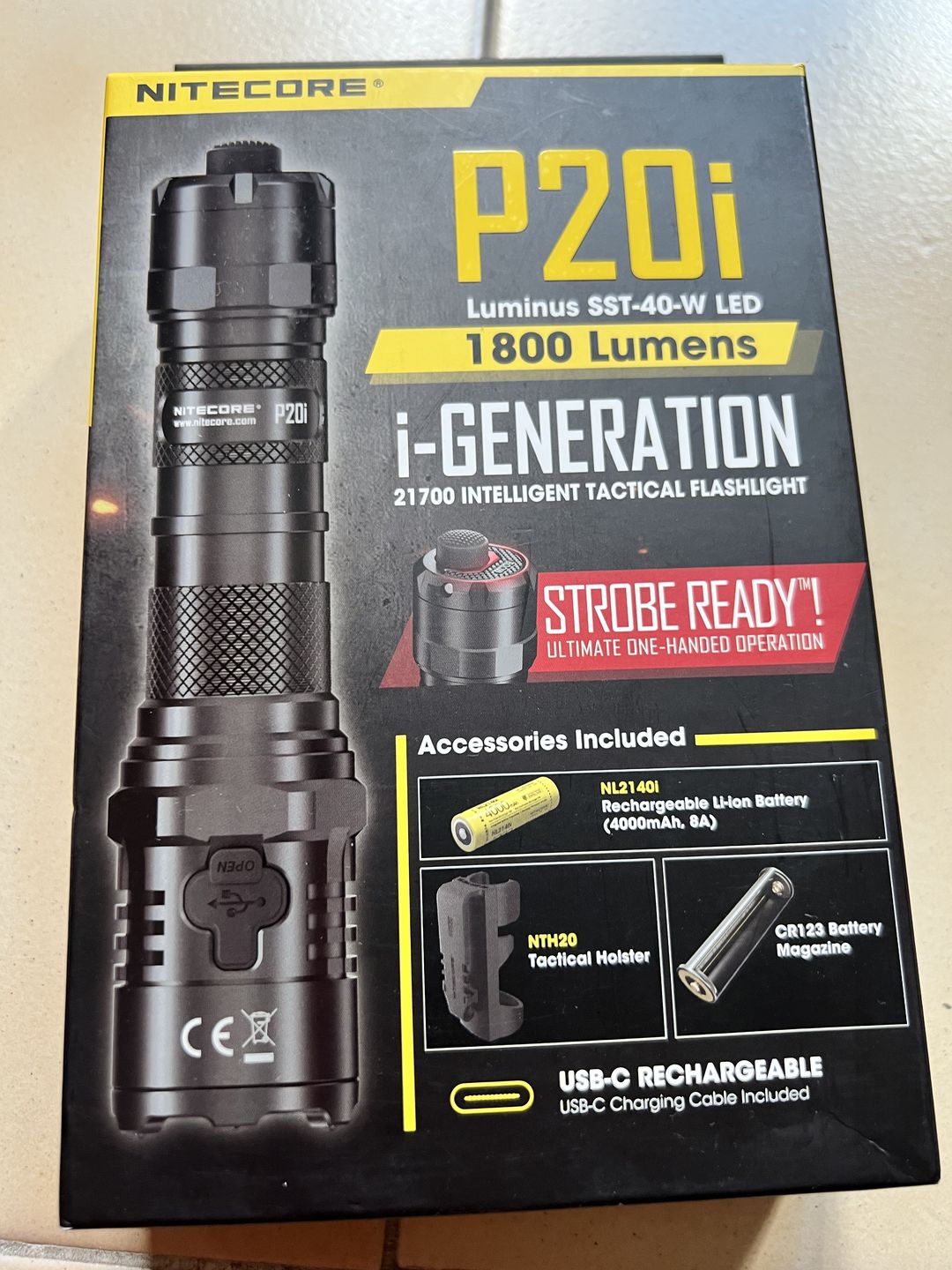 Customer photo review of P20i - 1800 lumens